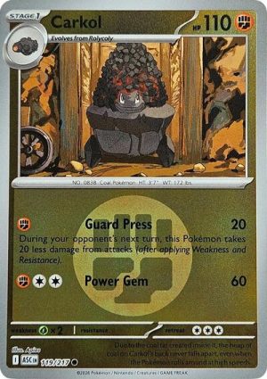 Carkol Energy Symbol Pattern - 119/217 - ME: Ascended Heroes (Reverse Holo) - Español