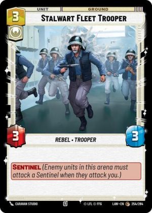 Stalwart Fleet Trooper - 254/264 - A Lawless Time - Inglés