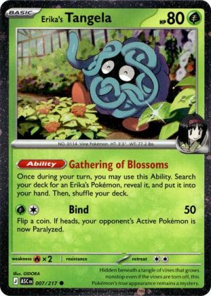Erikas Tangela 007 217 Cosmo Holo - 007/217 - Miscellaneous Cards & Products (Holofoil) - Español