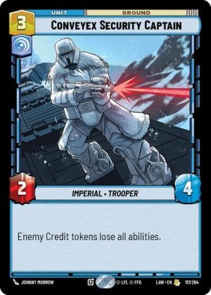 Conveyex Security Captain - 117/264 - A Lawless Time - Inglés