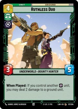Ruthless Duo - 137/264 - A Lawless Time - Inglés