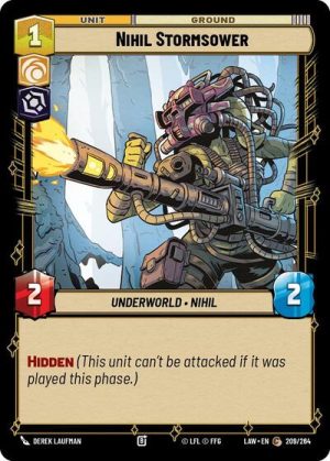 Nihil Stormsower - 209/264 - A Lawless Time - Inglés