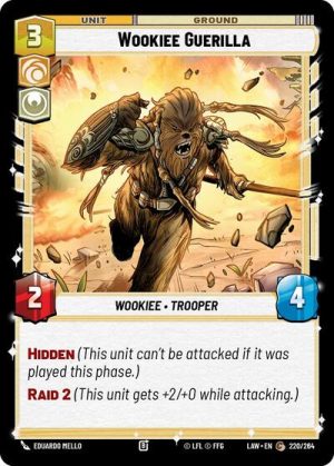 Wookiee Guerilla - 220/264 - A Lawless Time - Inglés