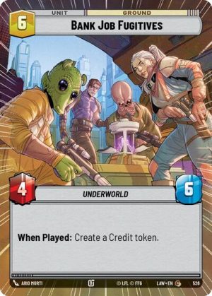 Bank Job Fugitives Hyperspace - 526 - A Lawless Time - Inglés