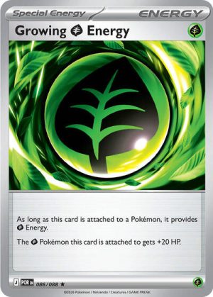 Growing Grass Energy - 086/088 - ME03: Perfect Order (Reverse Holo) - Español