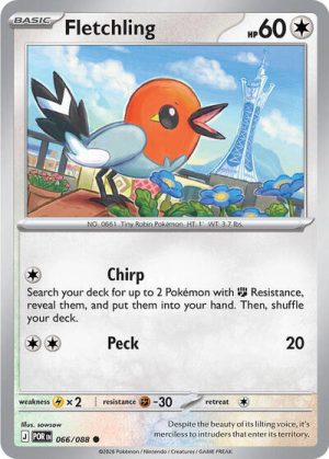 Fletchling - 066/088 - ME03: Perfect Order - Inglés