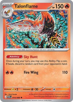 Talonflame 014 088 - 014/088 - ME03: Perfect Order - Inglés