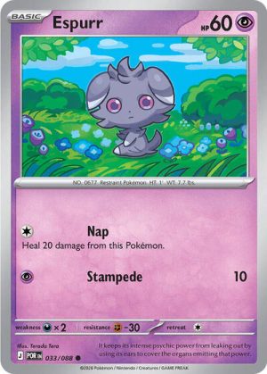 Espurr 033 088 - 033/088 - ME03: Perfect Order - Inglés
