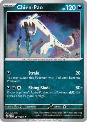 Chien Pao - 054/088 - ME03: Perfect Order (Holofoil) - Español