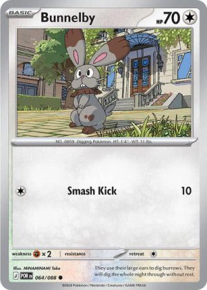 Bunnelby - 064/088 - ME03: Perfect Order (Reverse Holo) - Inglés