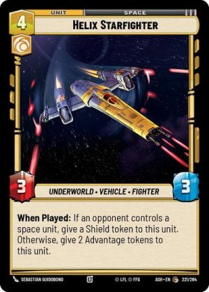 Helix Starfighter - 221/264 - Ashes of the Empire - Español