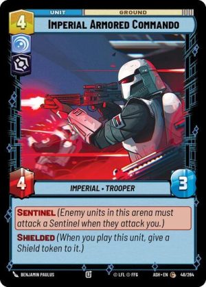 Imperial Armored Commando - 48/264 - Ashes of the Empire - Español