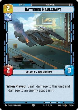 Battered Haulcraft - 71/264 - Ashes of the Empire - Español
