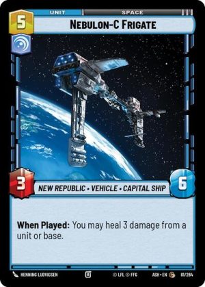 Nebulon C Frigate - 81/264 - Ashes of the Empire - Español