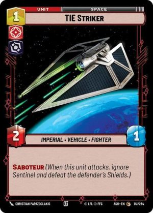 TIE Striker - 141/264 - Ashes of the Empire - Español