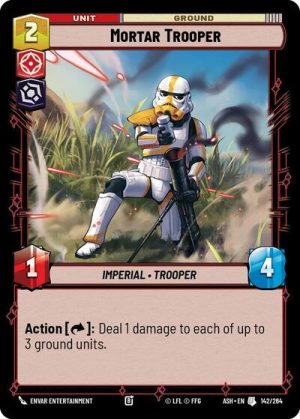 Mortar Trooper - 142/264 - Ashes of the Empire - Español