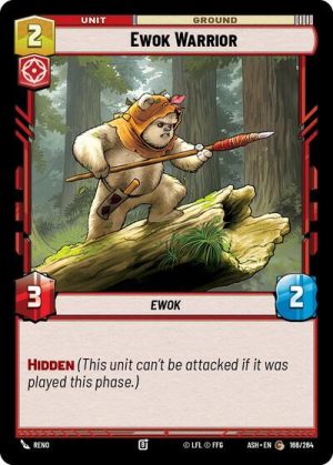 Ewok Warrior - 166/264 - Ashes of the Empire - Español