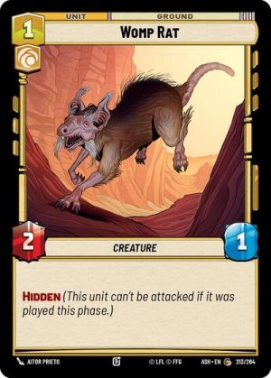 Womp Rat - 213/264 - Ashes of the Empire - Español