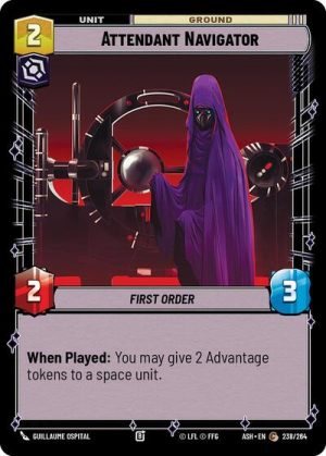 Attendant Navigator - 238/264 - Ashes of the Empire - Español