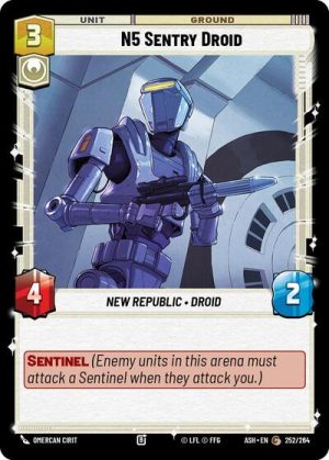 N5 Sentry Droid - 252/264 - Ashes of the Empire - Español