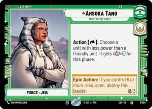 Ahsoka Tano Trust in the Force - 9/264 - Ashes of the Empire - Español