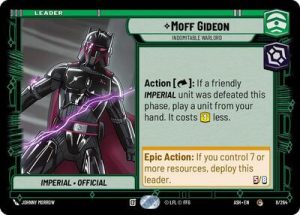 Moff Gideon Indomitable Warlord - 8/264 - Ashes of the Empire - Español