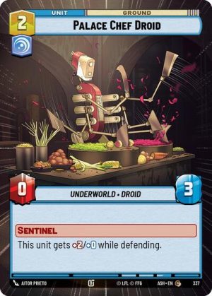 Palace Chef Droid Hyperspace - 337 - Ashes of the Empire - Inglés
