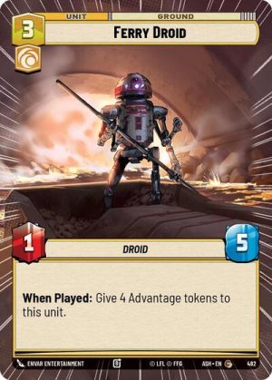 Ferry Droid Hyperspace - 482 - Ashes of the Empire - Inglés