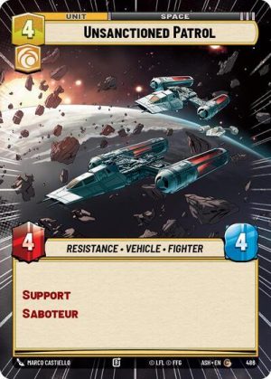 Unsanctioned Patrol Hyperspace - 486 - Ashes of the Empire - Inglés