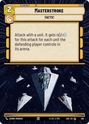 Masterstroke Hyperspace - 498 - Ashes of the Empire - Inglés