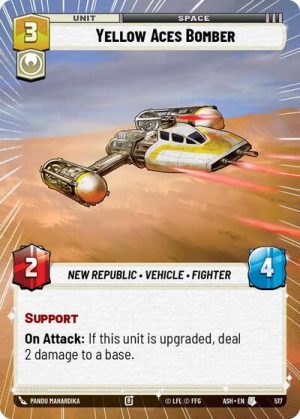 Yellow Aces Bomber Hyperspace - 517 - Ashes of the Empire - Inglés