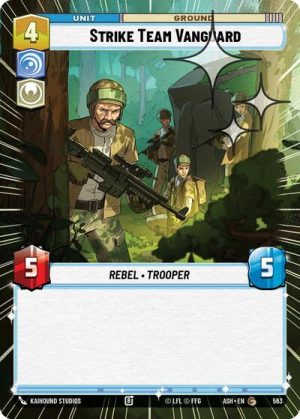 Strike Team Vanguard Hyperspace Foil - 563 - Ashes of the Empire (Foil) - Inglés