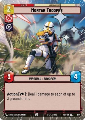 Mortar Trooper Hyperspace Foil - 644 - Ashes of the Empire (Foil) - Inglés