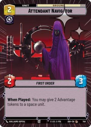 Attendant Navigator Hyperspace Foil - 740 - Ashes of the Empire (Foil) - Inglés