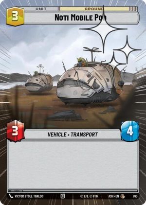 Noti Mobile Pod Hyperspace Foil - 763 - Ashes of the Empire (Foil) - Español
