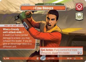 Ezra Bridger Its Now or Never Showcase - 779 - Ashes of the Empire (Foil) - Inglés
