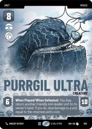 Purrgil Ultra Prestige Foil - 836 - Ashes of the Empire (Foil) - Inglés