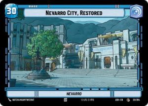 Nevarro City Restored Shield - 20/264 // T03 - Ashes of the Empire - Español